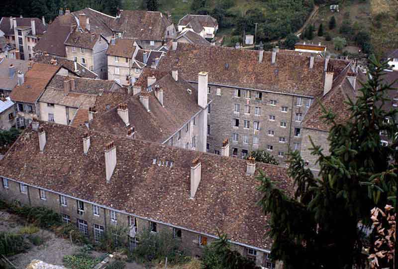 Salins les Bains Site de la Visitation